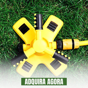 Sprinkler 360º - Automático para Irrigação + BRINDE (Mangueira Reforçada de 15M)