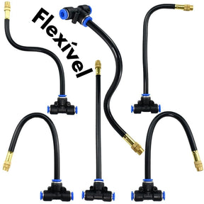 Kit 50+ Peças Spray para Jardim Quintal, Irrigação Sprinkler, Remoção de Poeira, Névoa, Umidificação De Ar